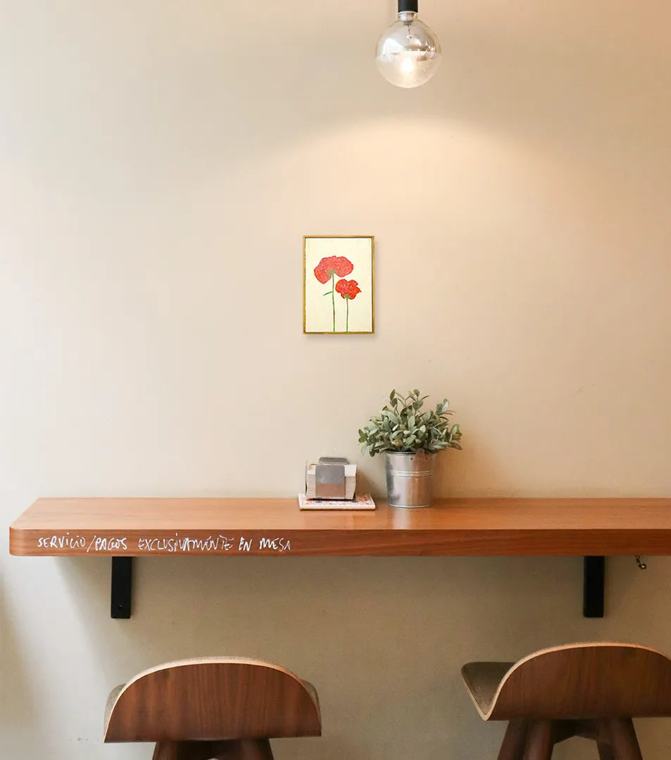 Silent Red Poppy No.280